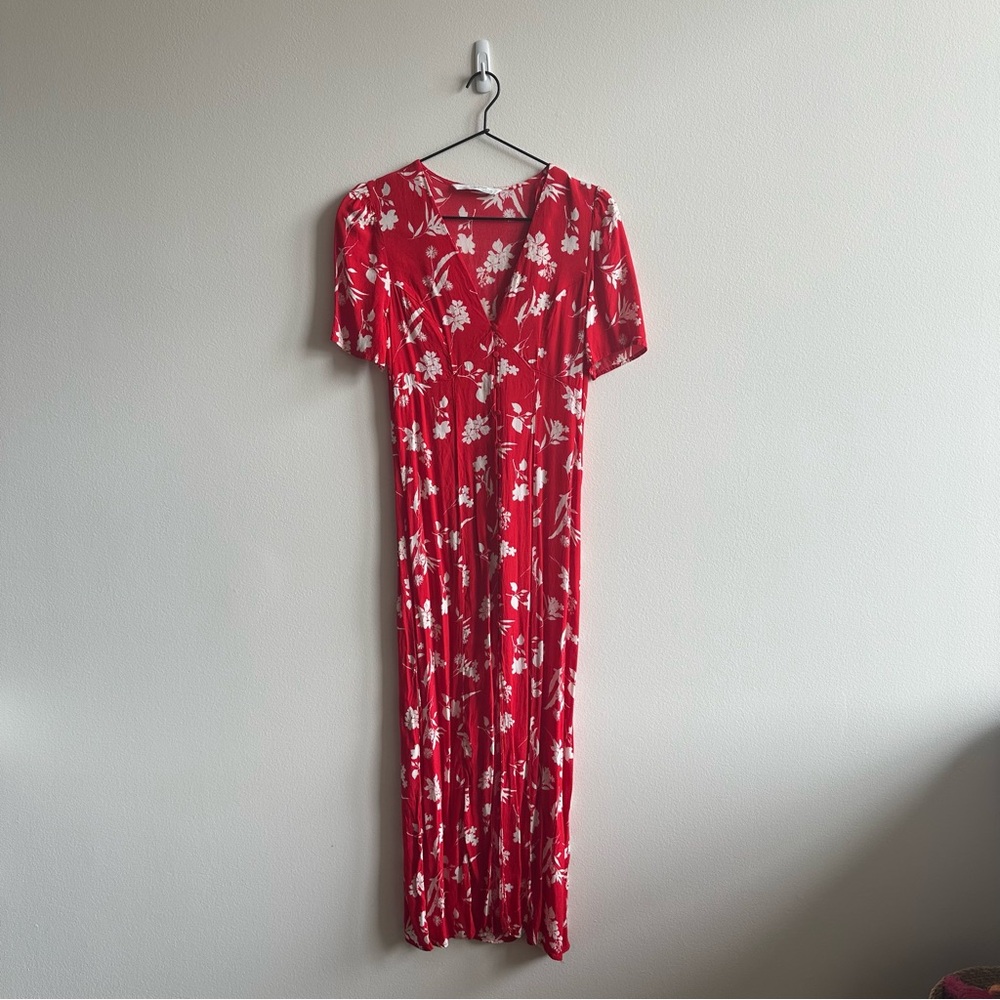 Zara Floral Maxi Dress